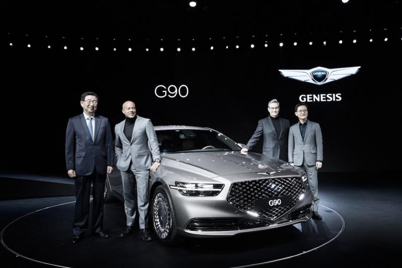  - Genesis G90 | les photos officielles de la berline